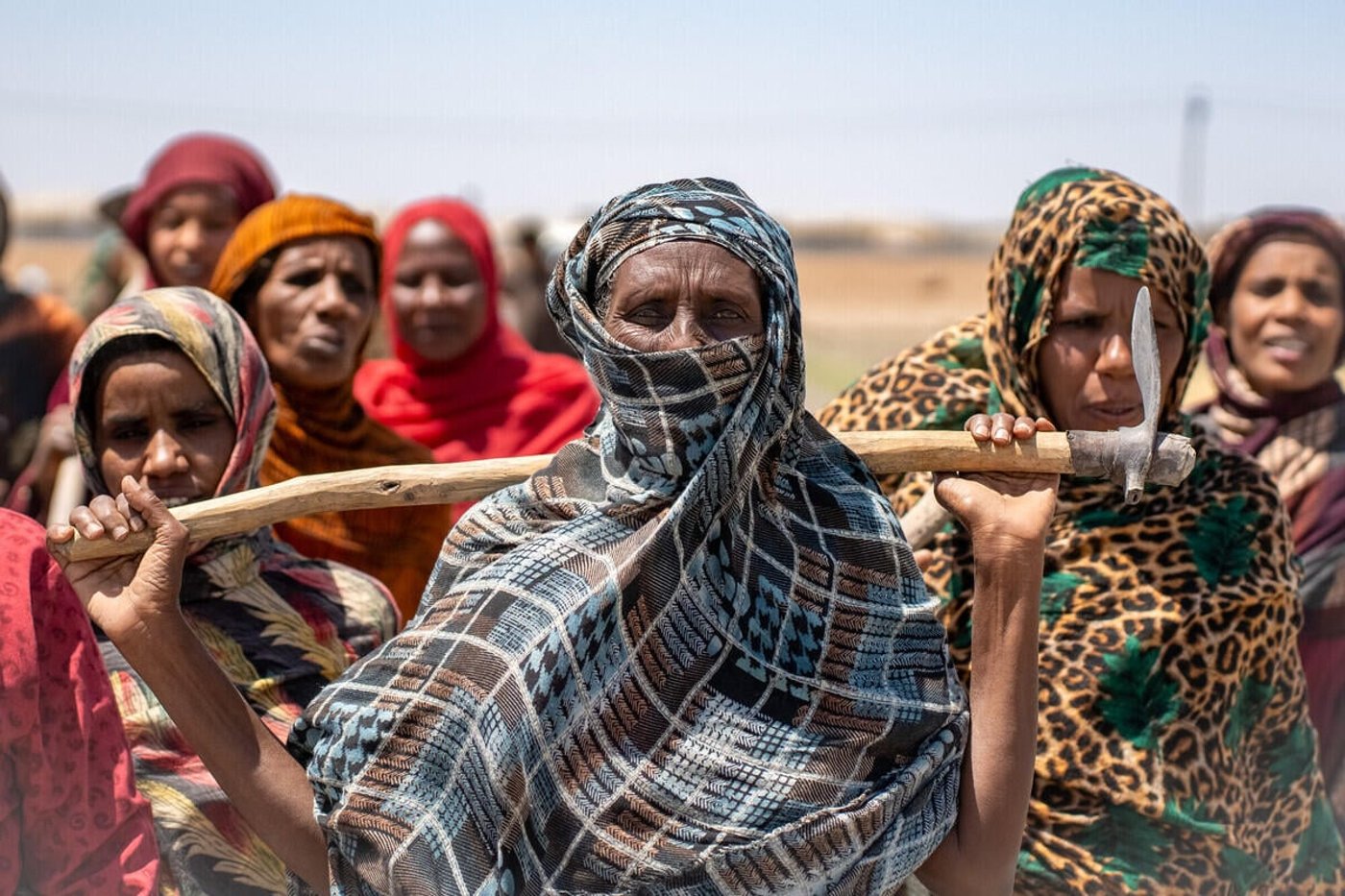 Kvinnliga jordbrukare i Sudan förbereder sig för odlingssäsongen.