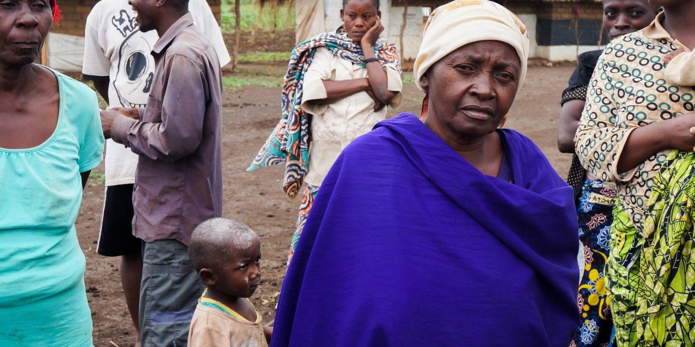 Nyota Kiza, 59, refugee from DR Congo.
 
“The camp is OK, except food. There isn’t just enough food. We eat the same things every single day. I would like for the food to change, or for there to be more of it.”

“I came here in December 2017. I fled because of the civil war in my country. When I lost my in-laws, I decided we had to flee. The first time I fled was just internally in DR Congo, but later, I decided to leave the country altogether.  I fled with just my daughter, the others were killed. I don’t know where my husband is.”

Whilst most Congolese refugees in Nyarugusu refugee camp have been in the camp since the 1990s, there are also recent arrivals, fleeing conflict in the neighbouring country DR Congo. 
Photo: Guri Romtveit/NRC