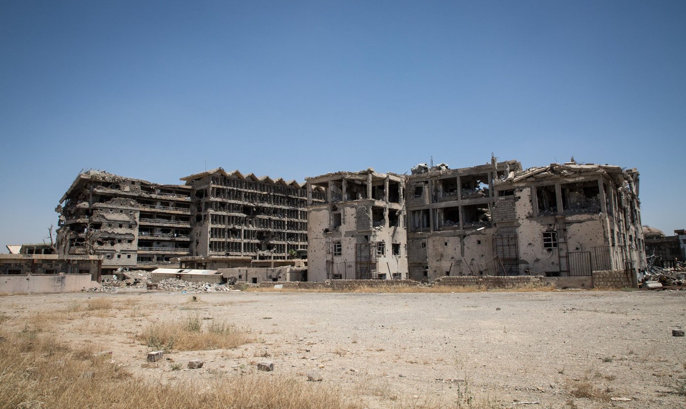 Photo : Tom Peyre-Costa

More than 380,000 people are still displaced in and around Mosul. Returnees and those who stayed try to rebuild their live as the city lies in ruins with a staggering 8 million tons of debris, a year since it was retaken from Islamic State Group.
Around 90 per cent of western Mosul is still devastated, 62 schools are completely destroyed and 207 damaged. A third of the displaced Mosul NRC residents may face eviction from where they are sheltering because they cannot afford the rent.