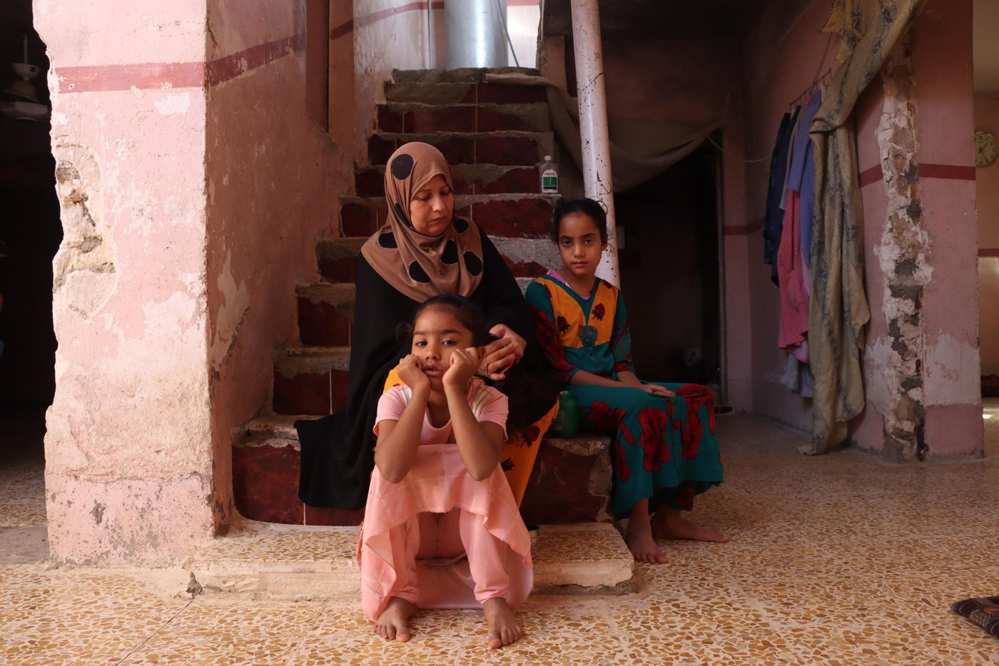 "I was happy because I have my family with me. My dream was to finish my school but due to our bad economic situation I couldn't finish my school." (Dijla)