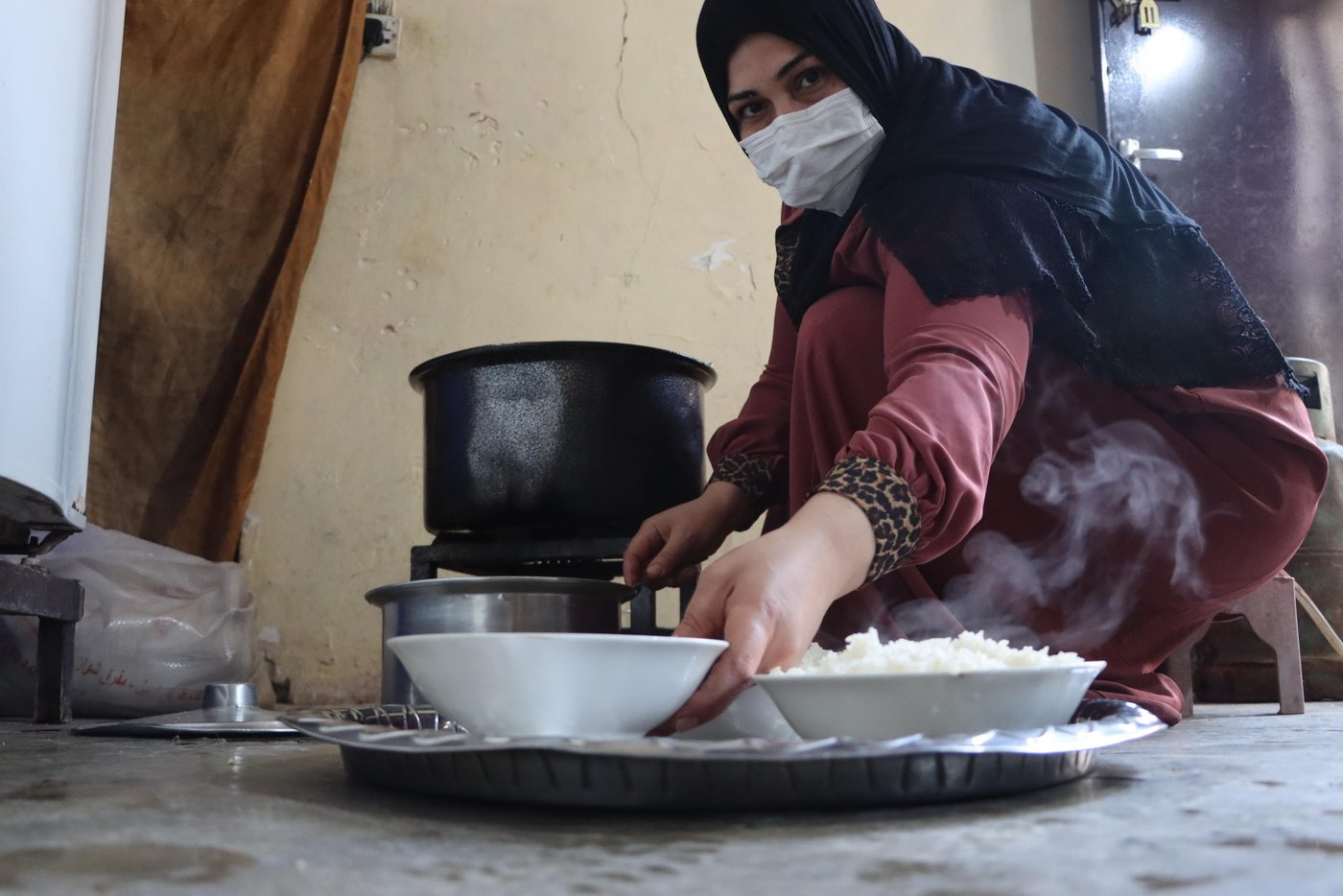 "Whatever is beautiful and delicious to my family I would do it in the kitchen. Their eating drinking and everything all present to them in this kitchen." (Dijla)