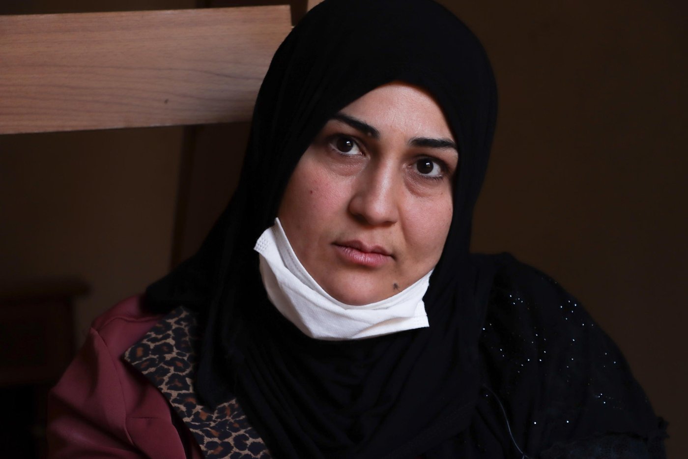 Dijla Bahjat ritha, 1984, I married and I have four children. I lived in Gada neighborhood in Hawija.
"Then bombardment began I was pregnant.Then bomb started, I felt my belly was exploded not explosion. It's really effected on me. For next three I had pain then I had premature birth. I had a girl baby and she was sick. She stayed a live with me and after three months she died." (Dijla)