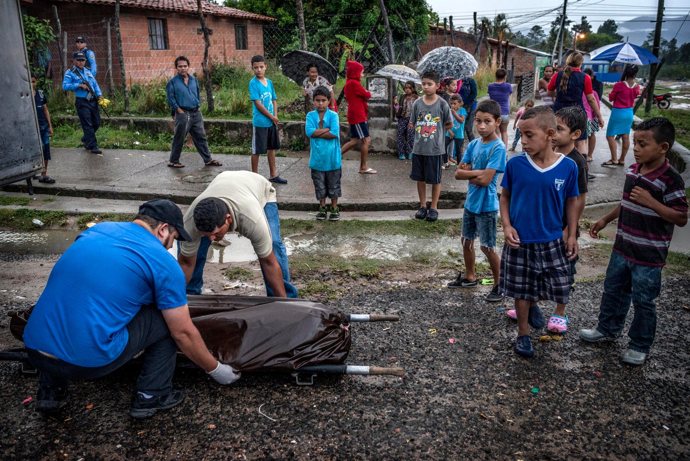San Pedro Sula (Chamelecón - sector) Homicide near by the primary school. Photo: European Union/ECHO/A. Aragon 2016