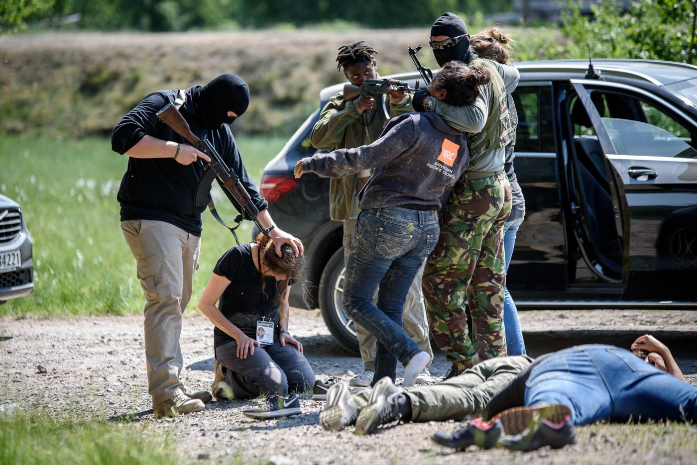 HEAT training at Garder, Norway 2018.
Do not use without contacting Global Security training advisor Thomas Willard at thomas.willard@nrc.no.
Photo: Beate Simarud/NRC