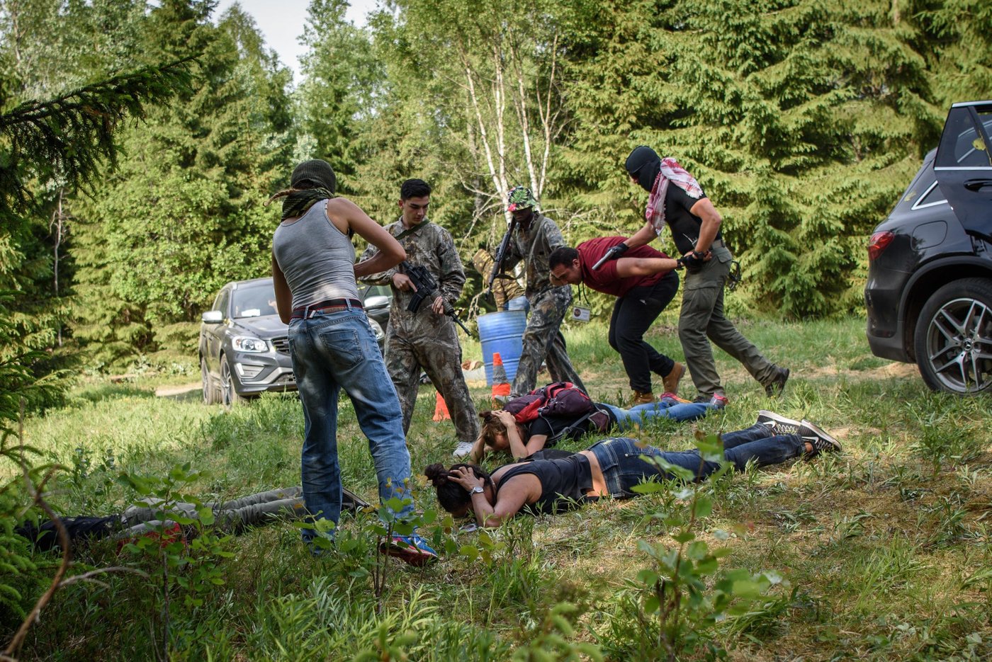 HEAT training at Garder, Norway 2018.
Do not use without contacting Global Security training advisor Thomas Willard at thomas.willard@nrc.no.
Photo: Beate Simarud/NRC