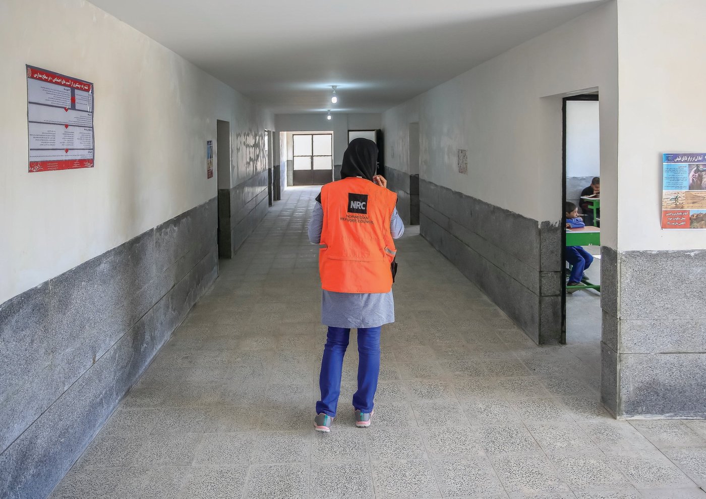 NRC supports the expansion and rehabilitation of schools to provide safe educational spaces for many Afghan pupils. Photo: NRC