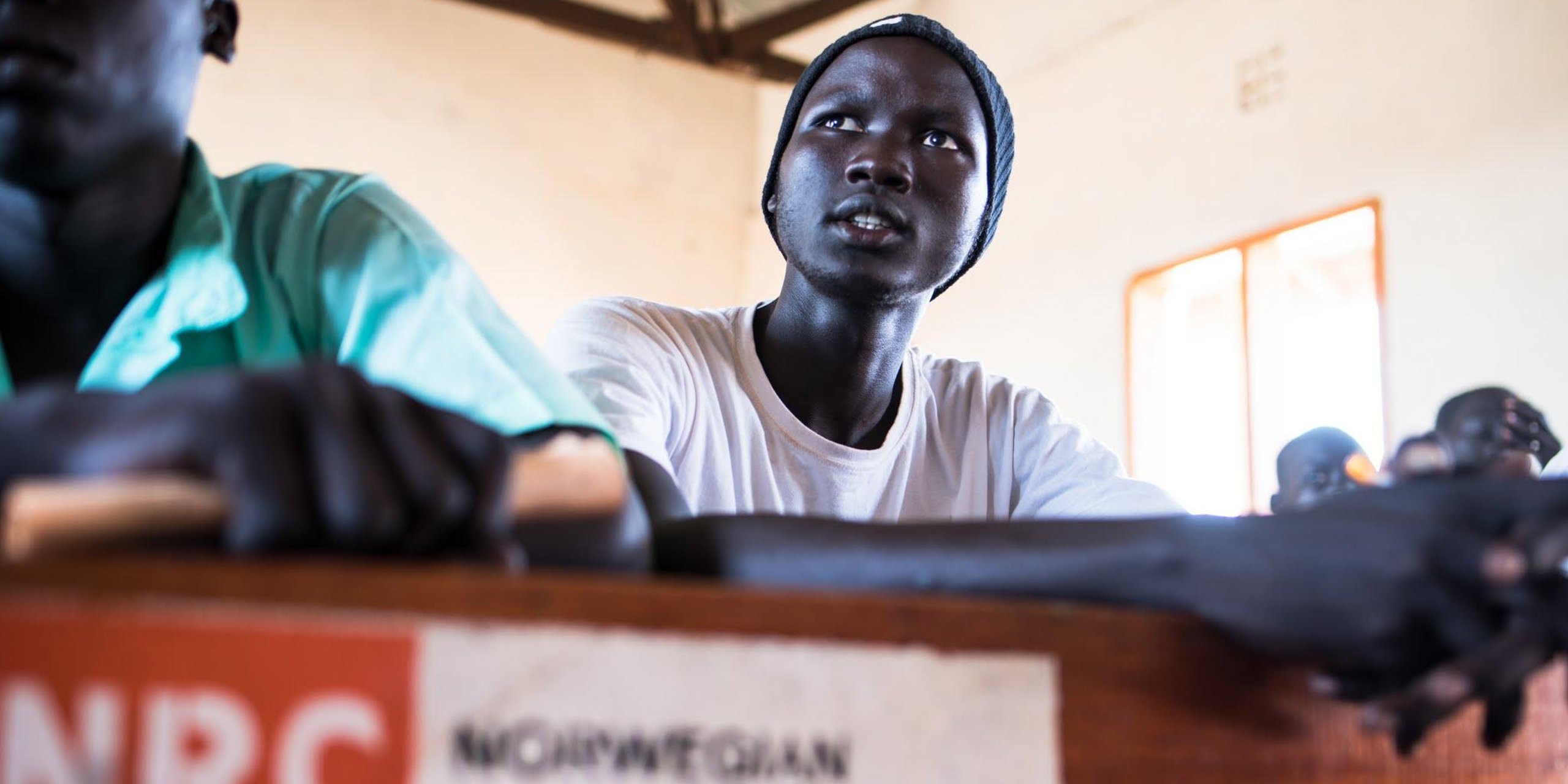 Vocational training student in Kakuma. Photo: Christian Jepsen