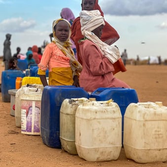 30 familjer tog sig till Tawila i juli i år efter att ha brutit sig ut ur belägringen i al-Fashir. 