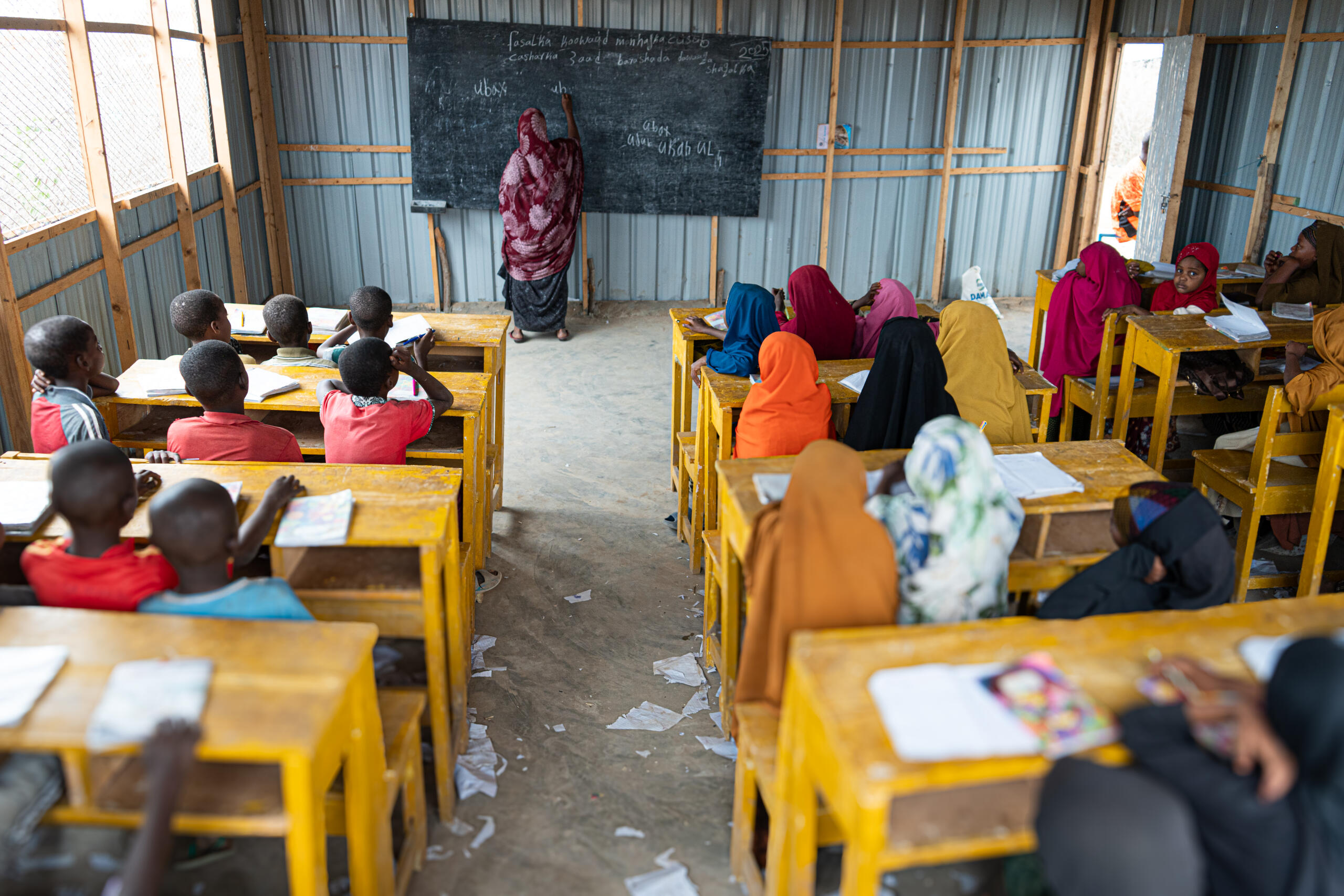 ChatGPT said:  Sundus livliga klassrum. Foto: Abdulkadir Mohamed/NRC